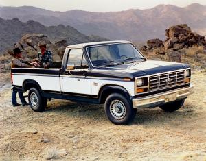 Ford F-150 XLT Lariat Regular Cab Styleside Pickup '1985